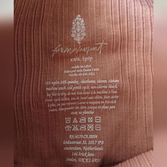 Free People Movement Good Karma High Rise Leggings in Desert Dune size XS/S - Picture 5 of 12